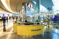 Information desk in Dubai International Airport Royalty Free Stock Photo