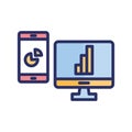 Information and development Isolated Vector icon which can easily modify or edit