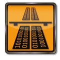 Information highway Royalty Free Stock Photo