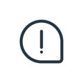 information icon vector from ecommerce user interface concept. Thin line illustration of information editable stroke. information