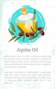 Information About Jojoba Oil in Vessel, Liquid