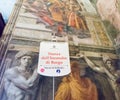 Information label in Raphael Stanzas : Stanza dell`Incendio di Borgo