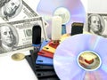 Information-money Royalty Free Stock Photo