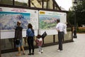 Information point from Sinaia sky resort