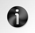 Information rounded button.