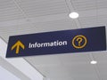 Information sign Royalty Free Stock Photo