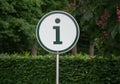 Information sign Royalty Free Stock Photo