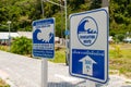 Information signs Tsunami Evacuation