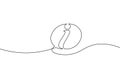 Information symbol one continuous line art. One line tourism assistance service desk inform design. Social media