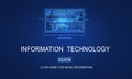 Information Technology Digital Data Electronic Concept Royalty Free Stock Photo