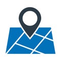 Information uncertainty, location Vector Icon which can easily modify or edit