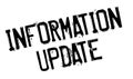 Information Update rubber stamp