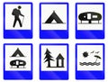 Informational Road Signs In Indonesia