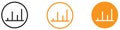 Informative Chart Icon for Data Analysis, Business Presentations, and Financial Reports