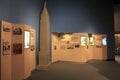 Informative exhibit covering history in New York`s architecture, The State Museum, Albany, New York, 2016