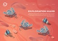 Informative Poster is Written Exploration Mars.
