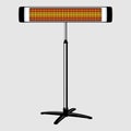 Infrared heater Royalty Free Stock Photo