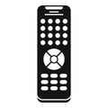 Infrared remote control icon, simple style