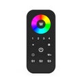 Infrared Remote Lighting Control for RGB Led Lamp or RGB Strip. 3d Rendering