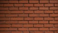 Classic Brown Brick Wall Texture. AI Generation Royalty Free Stock Photo
