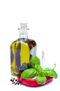 Infused olive oil Royalty Free Stock Photo