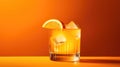 infused orange whiskey drink citrus