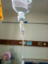 An infusion bag is a sterile plastic