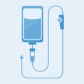 Infusion bag and tube