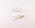 Plastic needle and Luer-Lock infusion kit