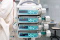 Infusion pumps Royalty Free Stock Photo