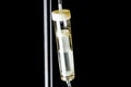 An infusion system filter for intravenous infusions Royalty Free Stock Photo