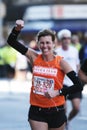 ING New York City Marathon, Runner Royalty Free Stock Photo
