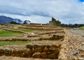 Ingapirca, archaeological complex, walls and pyramid