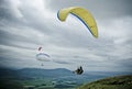 Ingleborough Panorama Royalty Free Stock Photo