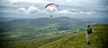 Ingleborough Panorama Royalty Free Stock Photo