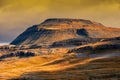 Autumn sunshine at Ingleborough in the Yorkshire Dales