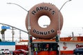 Inglewood (Los Angeles) California: Randy\'s Donuts with a giant doughnut