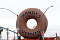 Inglewood (Los Angeles) California: Randy\'s Donuts with a giant doughnut