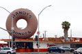 Inglewood (Los Angeles) California: Randy\'s Donuts with a giant doughnut