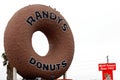 Inglewood (Los Angeles) California: Randy\'s Donuts with a giant doughnut