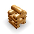 Ingots of gold