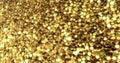 Ingots of pure gold. Golden background. Gold leaf texture. 3D rendering Royalty Free Stock Photo