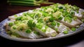 ingredient cooking green onion Royalty Free Stock Photo