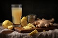 Ingredient fresh healthy organic natural food drink ginger diet background fruit beverage Royalty Free Stock Photo
