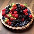 mix of berris strawberries, blueberries, raspberries, and blackb
