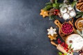 Ingredients for Christmas cooking Royalty Free Stock Photo