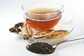 Ingredients for a cup of tea Royalty Free Stock Photo