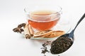 Ingredients for a cup of tea Royalty Free Stock Photo