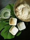 Ingredients french bread for baking