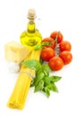 Ingredients for Italian cooking